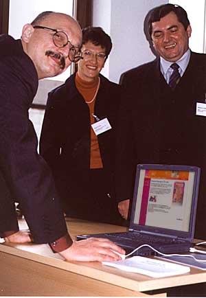 Dr. Alois Kastner-Maresch, Inge Aures und Erhard Hildner