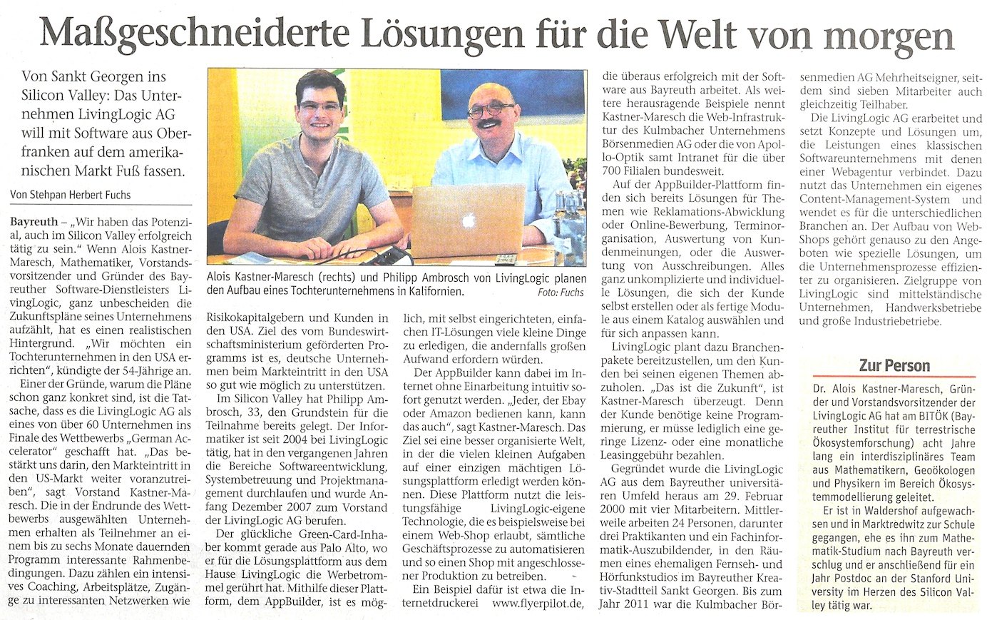 Maßgeschneiderte Lösungen für die Welt von morgen
