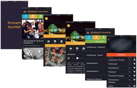 "Kronach leuchtet" - die App "Kronach leuchtet" - die App