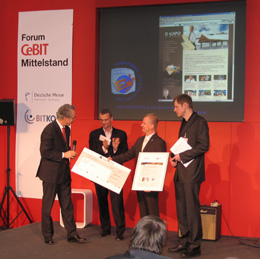 Preisverleihung NEG Web Award