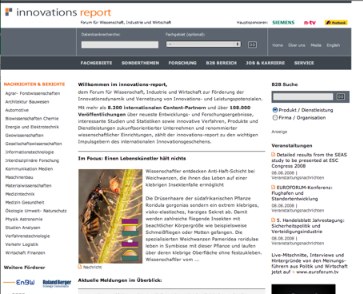 Innovationsreport Screen