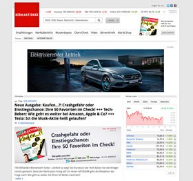 Börsenportal Der Aktionär — Deutschlands große Börsenzeitschrift — Technik von LivingLogic